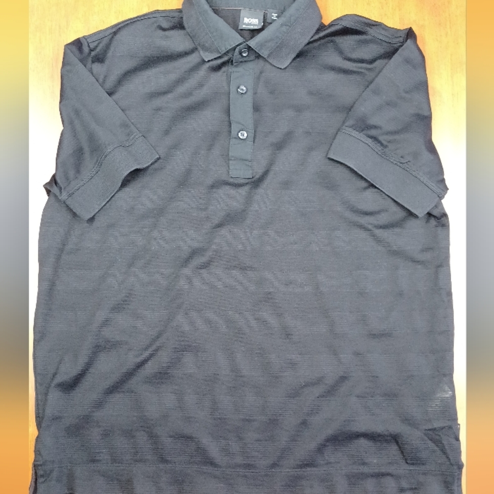 Hugo Boss Teatina01 Black Polo T-Shirt
